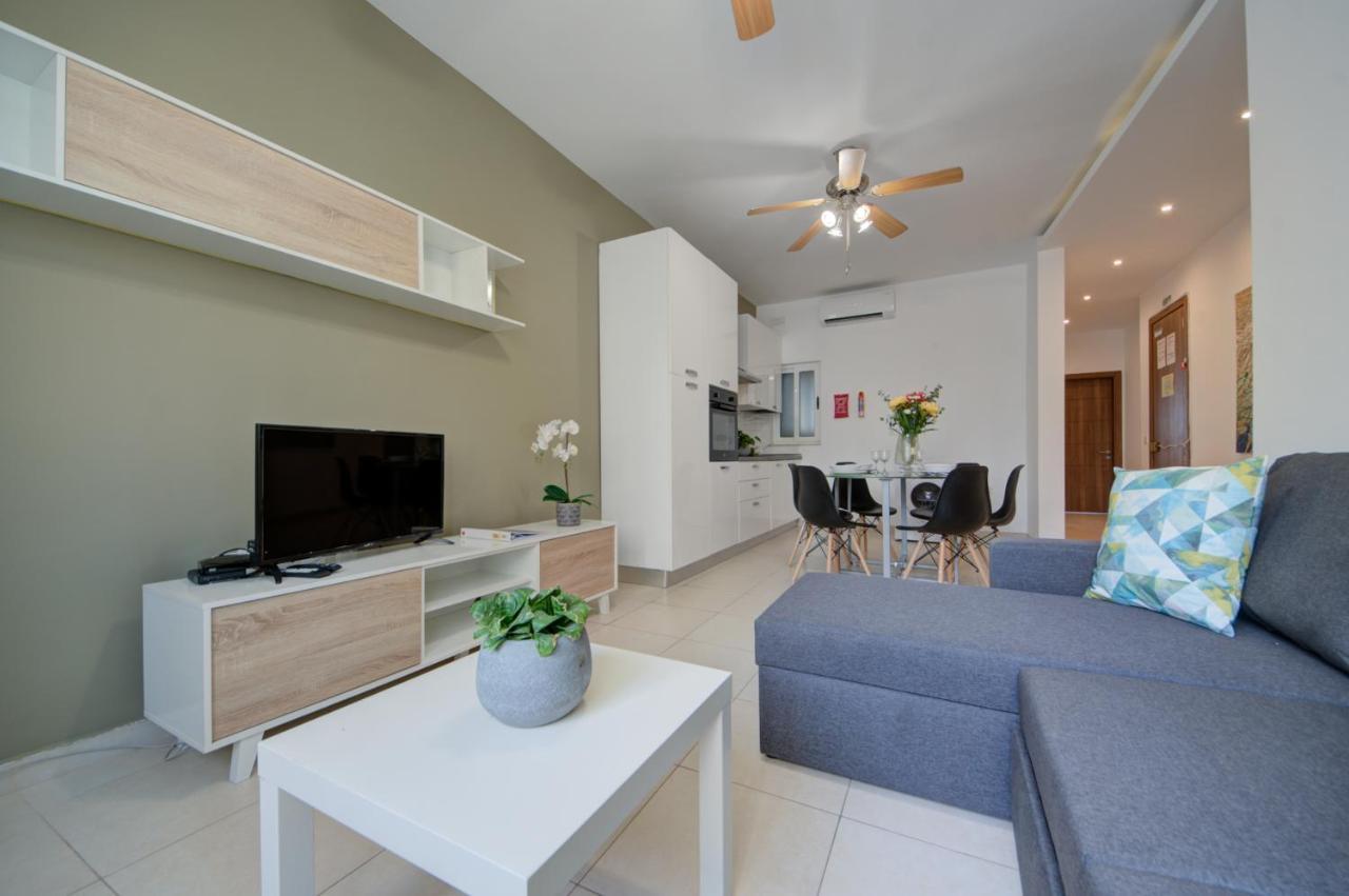 Bright&spacious 3-bedroom Gzira apartment Exterior foto