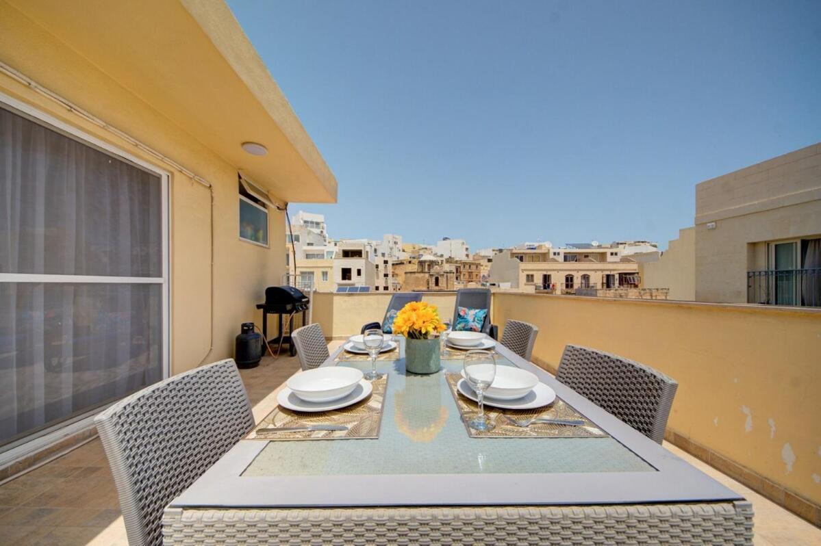 Bright&spacious 3-bedroom Gzira apartment Quarto foto